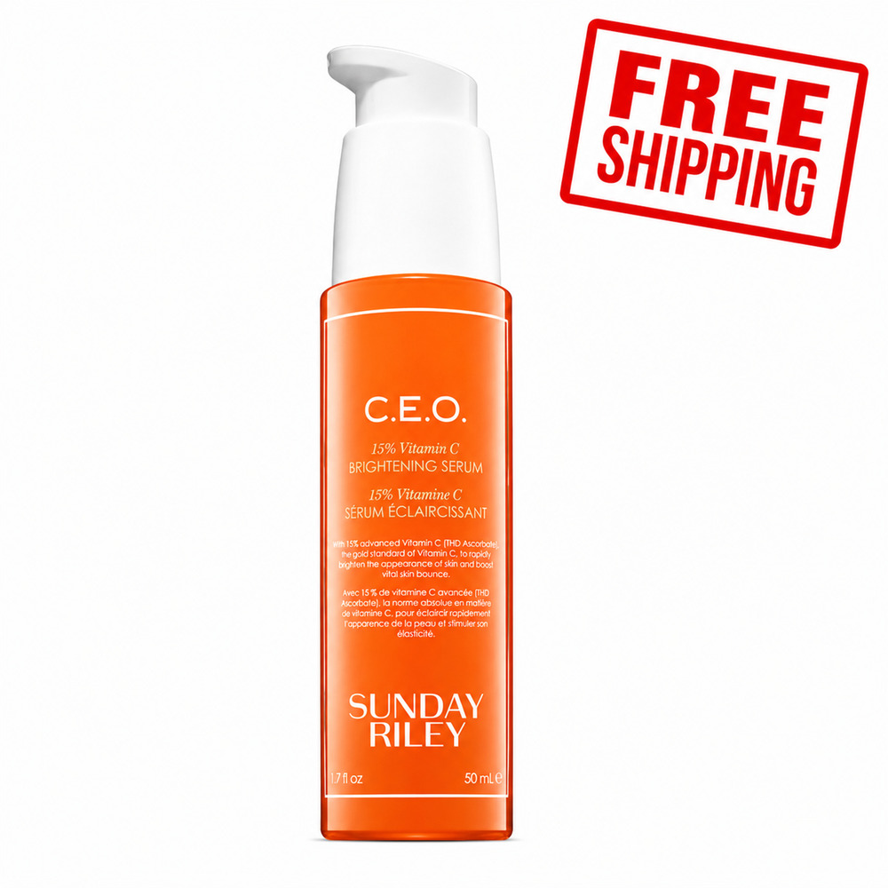Sunday Riley C.E.O. 15% Vitamin C Brightening Serum 1.7 oz / 50 mL